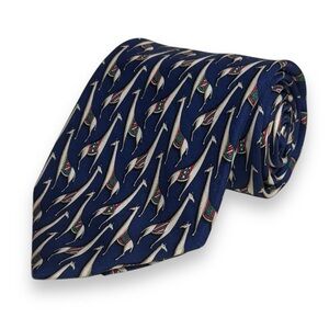 SALVATORE FERRAGAMO Giraffe Print Silk Tie